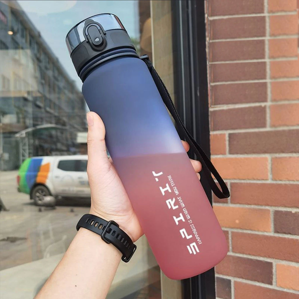 WIFEFUN Bouteille d'Eau de Sport Dégradée