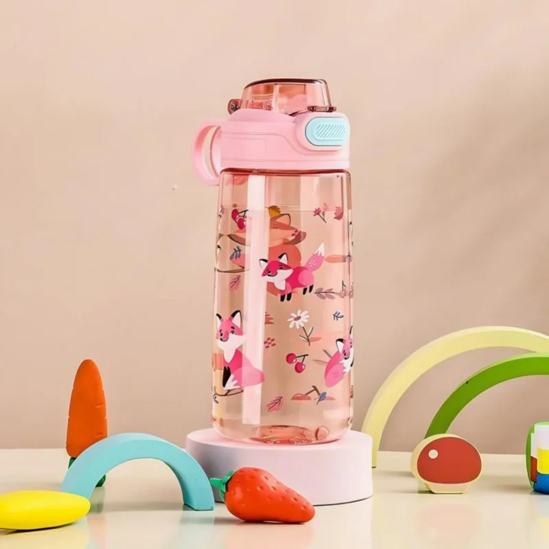 Gourde Mignonne en Forme d'Animal Cartoon (550ml)