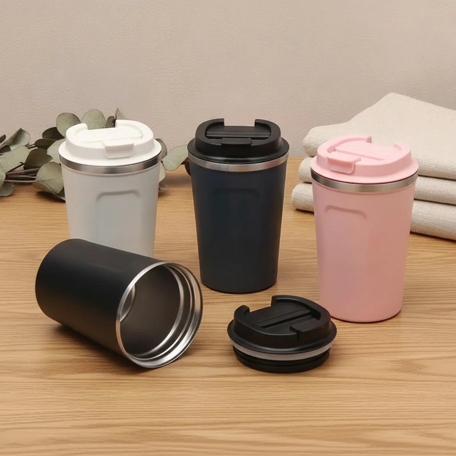 Tasse Thermique Inox Anti-fuite 380/510ml