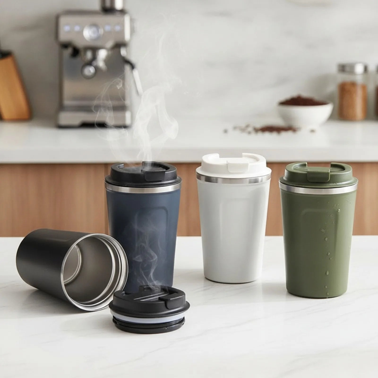 Tasse Thermique Inox Anti-fuite 380/510ml