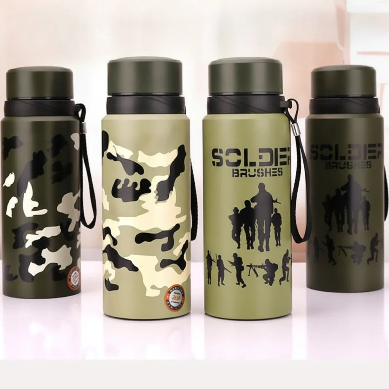 Flacon Thermos Isotherme Acier Inoxydable Feeyue